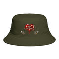 Bucket Hat — “Baking Is My Love Language” Dripping Heart Graphic