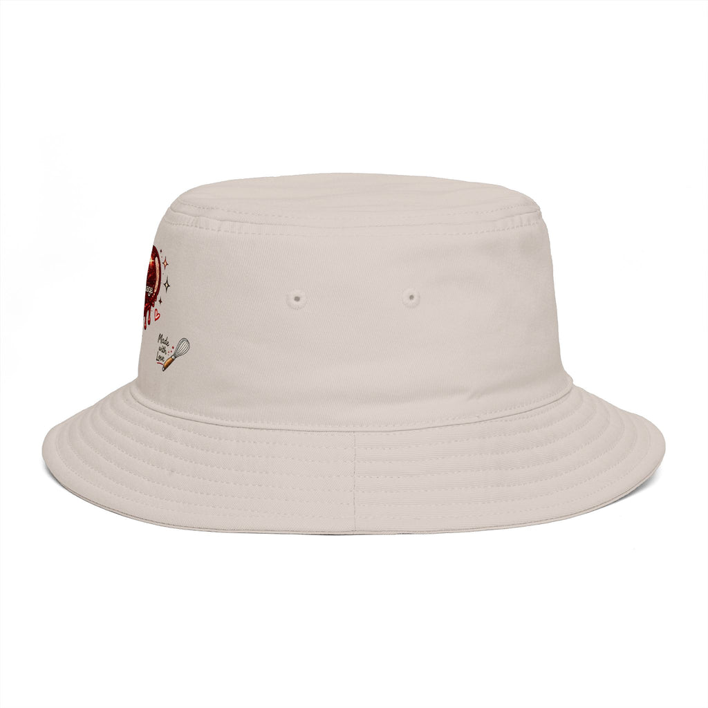 Bucket Hat — “Baking Is My Love Language” Dripping Heart Graphic