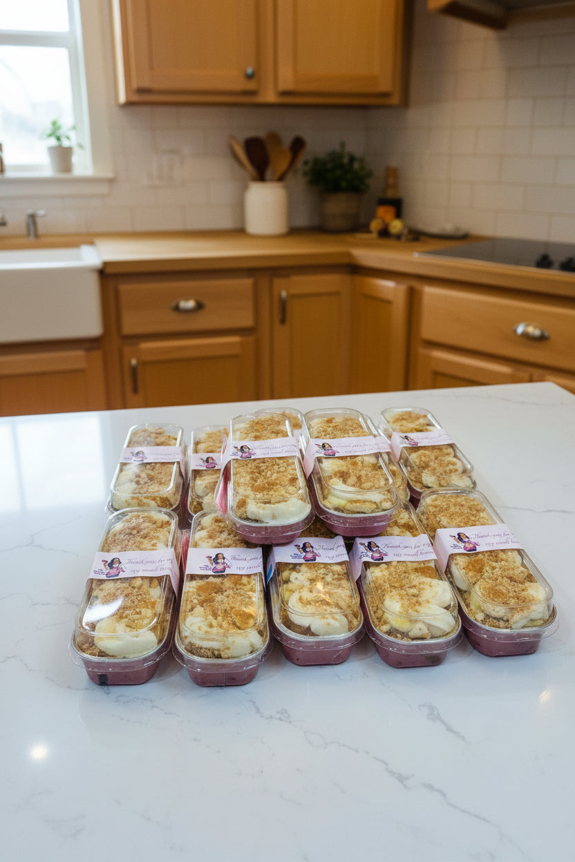 Banana Pudding Mini Cake – Classic Southern Dessert Twist (12)