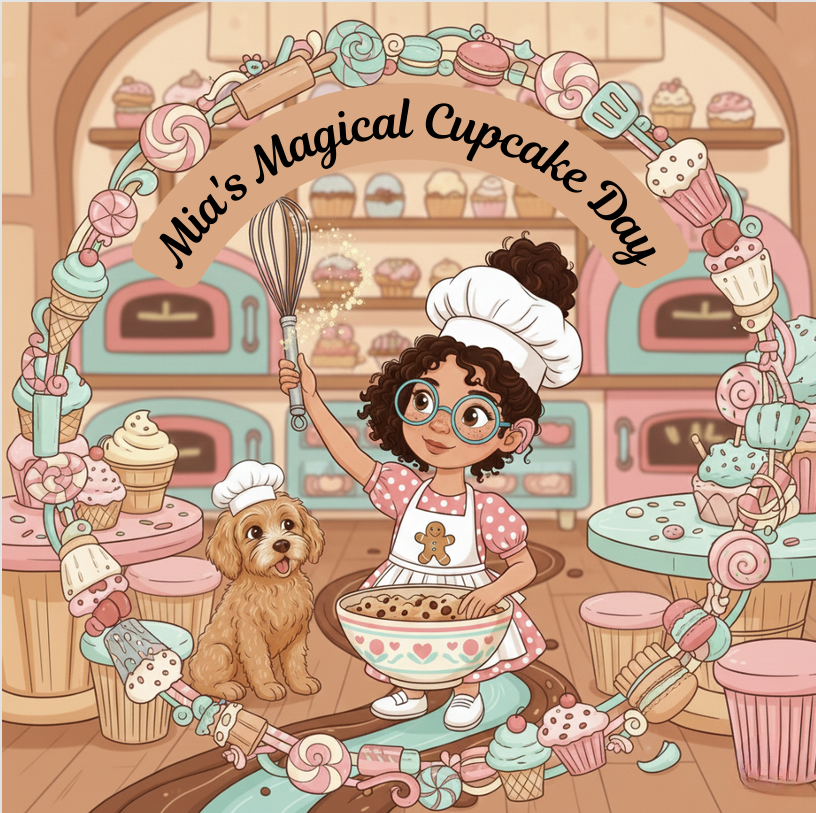 Mia's Magical Cupcake Day| Children's Picture Book About Sharing & Kindness